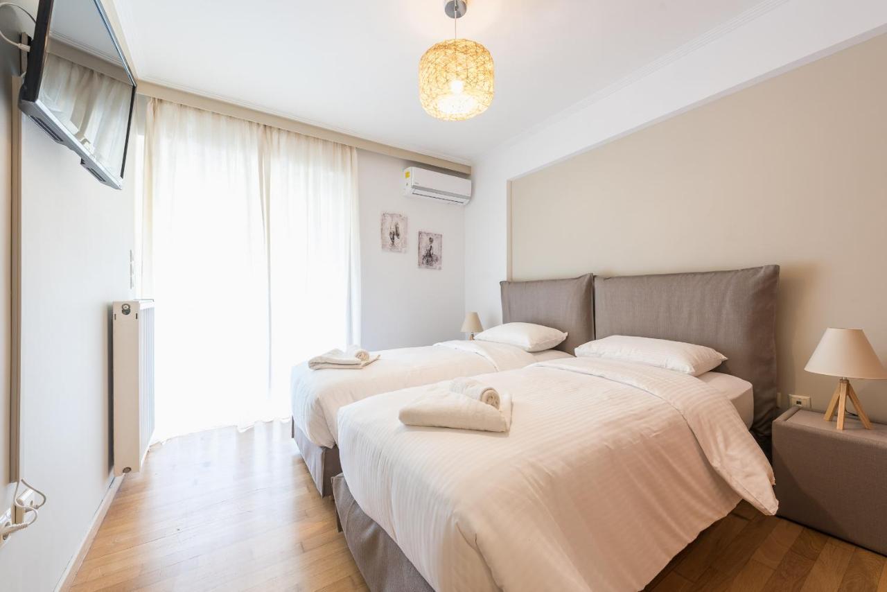 Luxury And Spacious Apt For 6 Guests Athen Eksteriør billede