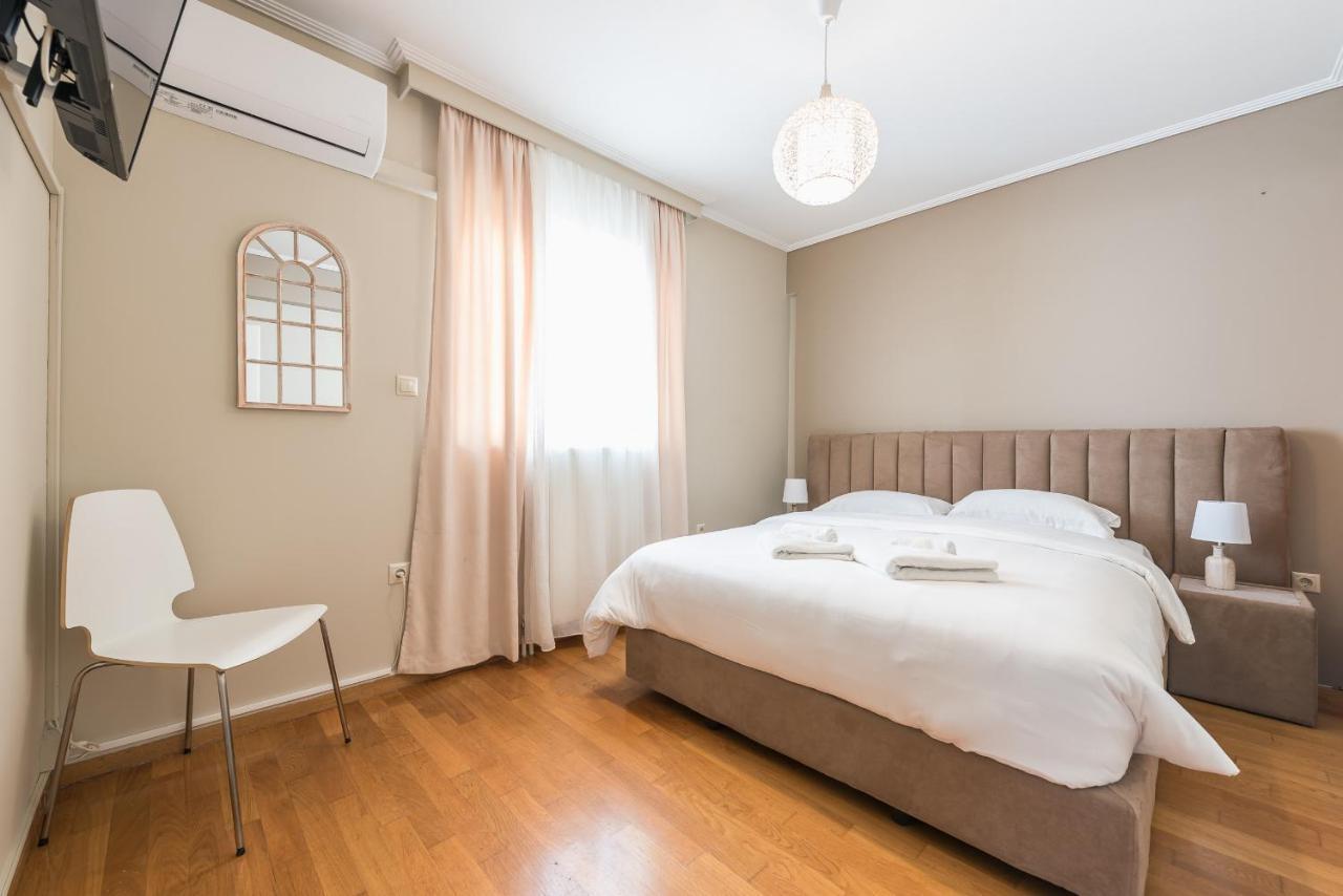 Luxury And Spacious Apt For 6 Guests Athen Eksteriør billede