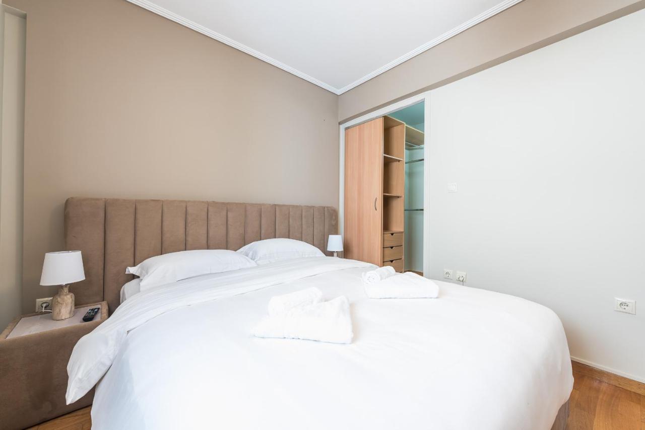 Luxury And Spacious Apt For 6 Guests Athen Eksteriør billede