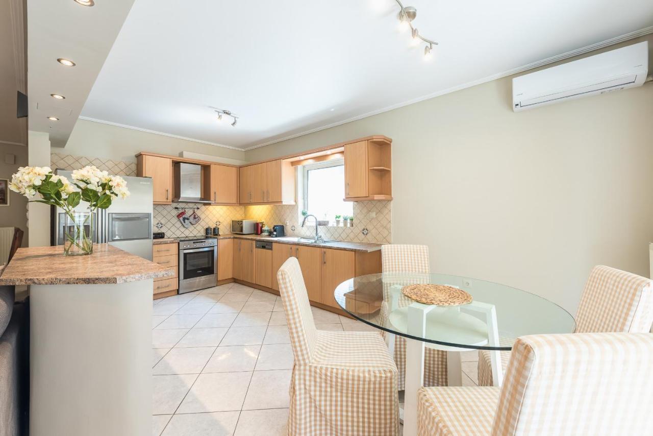 Luxury And Spacious Apt For 6 Guests Athen Eksteriør billede