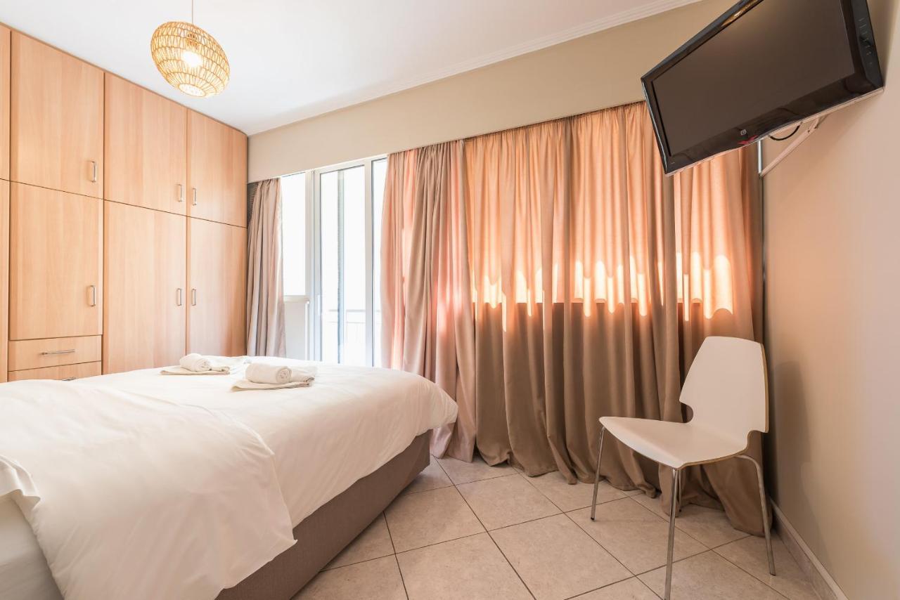 Luxury And Spacious Apt For 6 Guests Athen Eksteriør billede