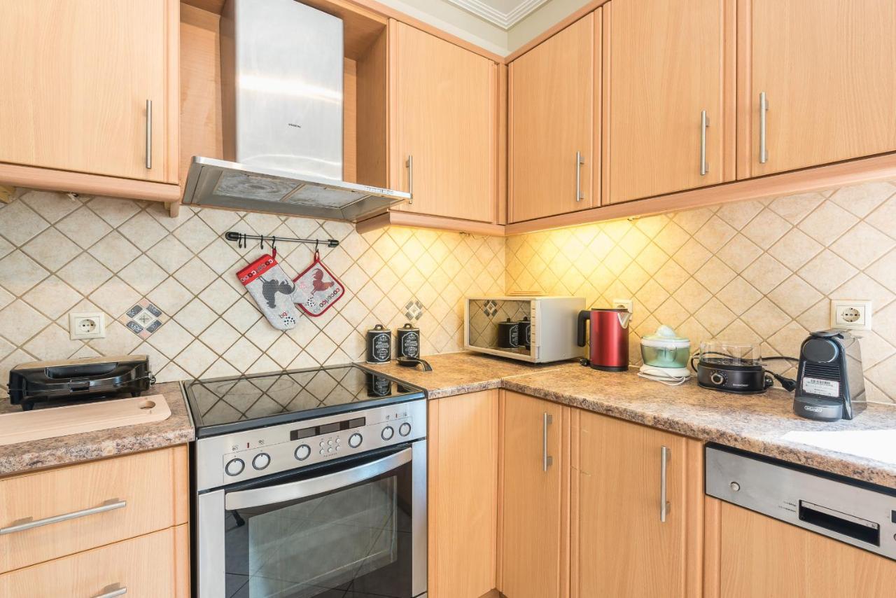 Luxury And Spacious Apt For 6 Guests Athen Eksteriør billede