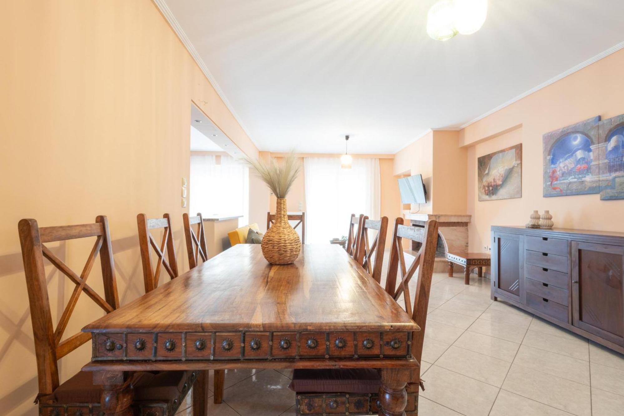 Luxury And Spacious Apt For 6 Guests Athen Eksteriør billede