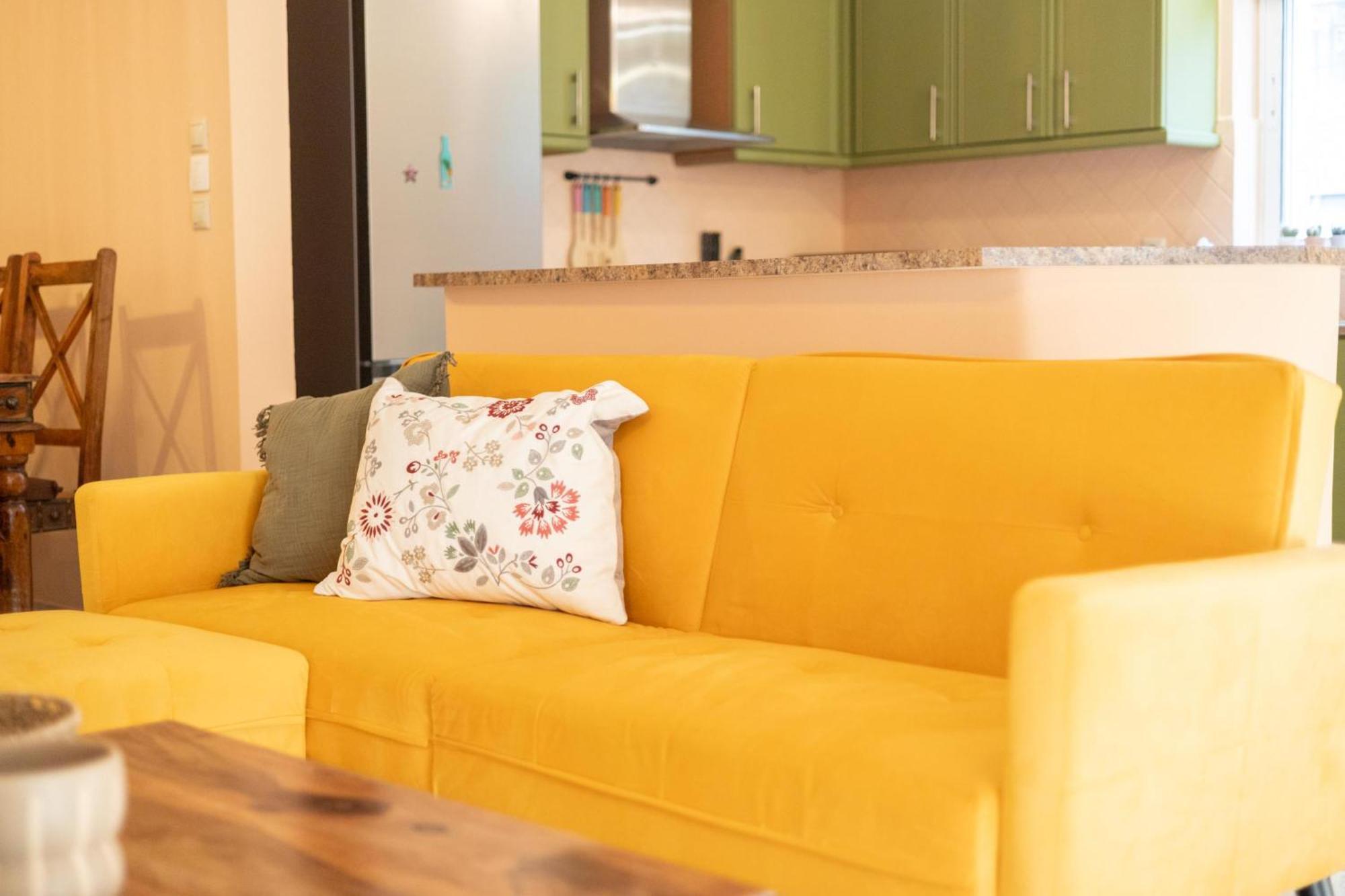 Luxury And Spacious Apt For 6 Guests Athen Eksteriør billede