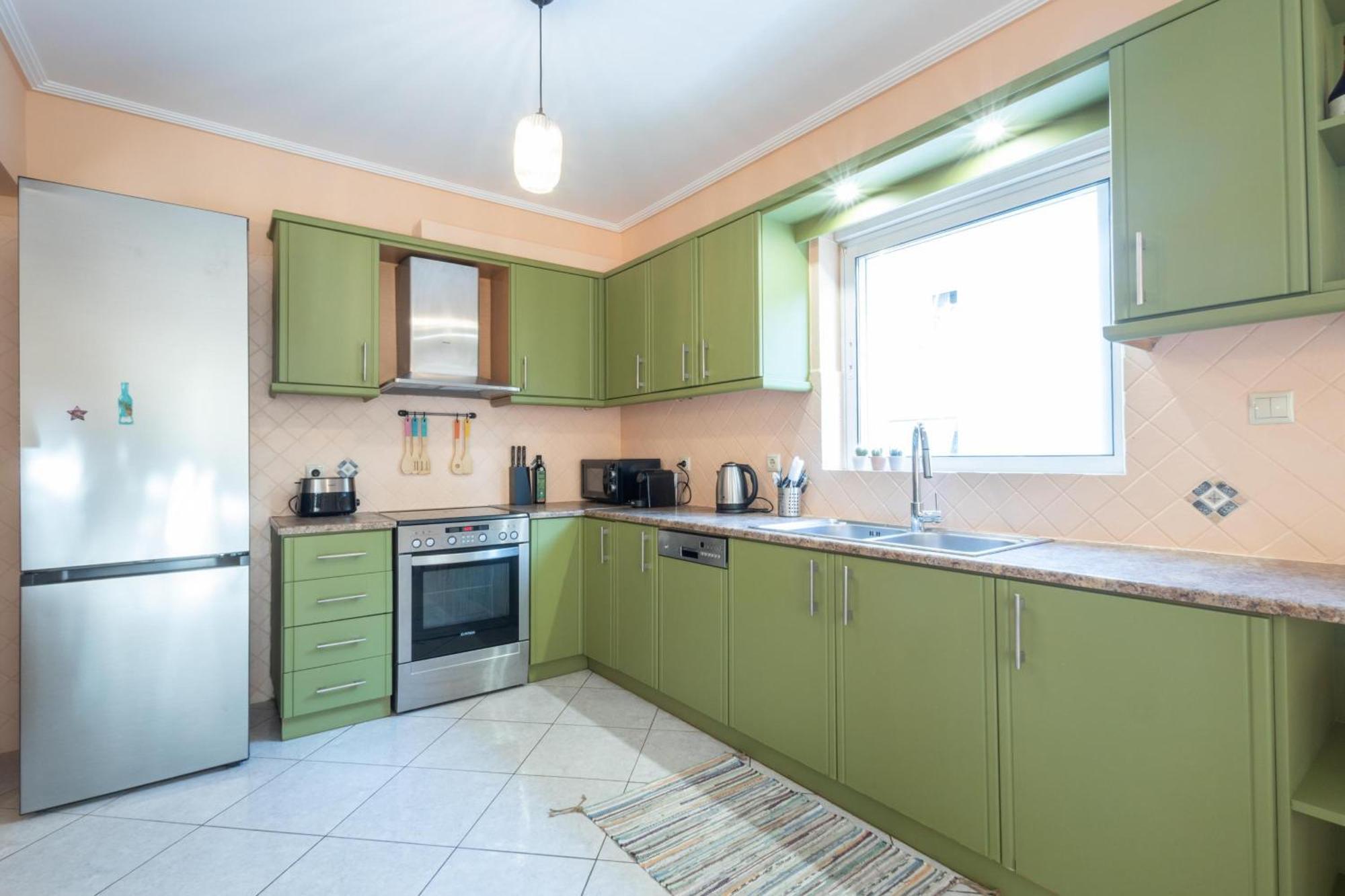 Luxury And Spacious Apt For 6 Guests Athen Eksteriør billede