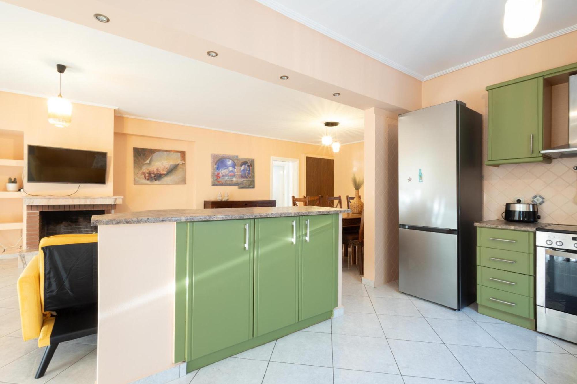 Luxury And Spacious Apt For 6 Guests Athen Eksteriør billede