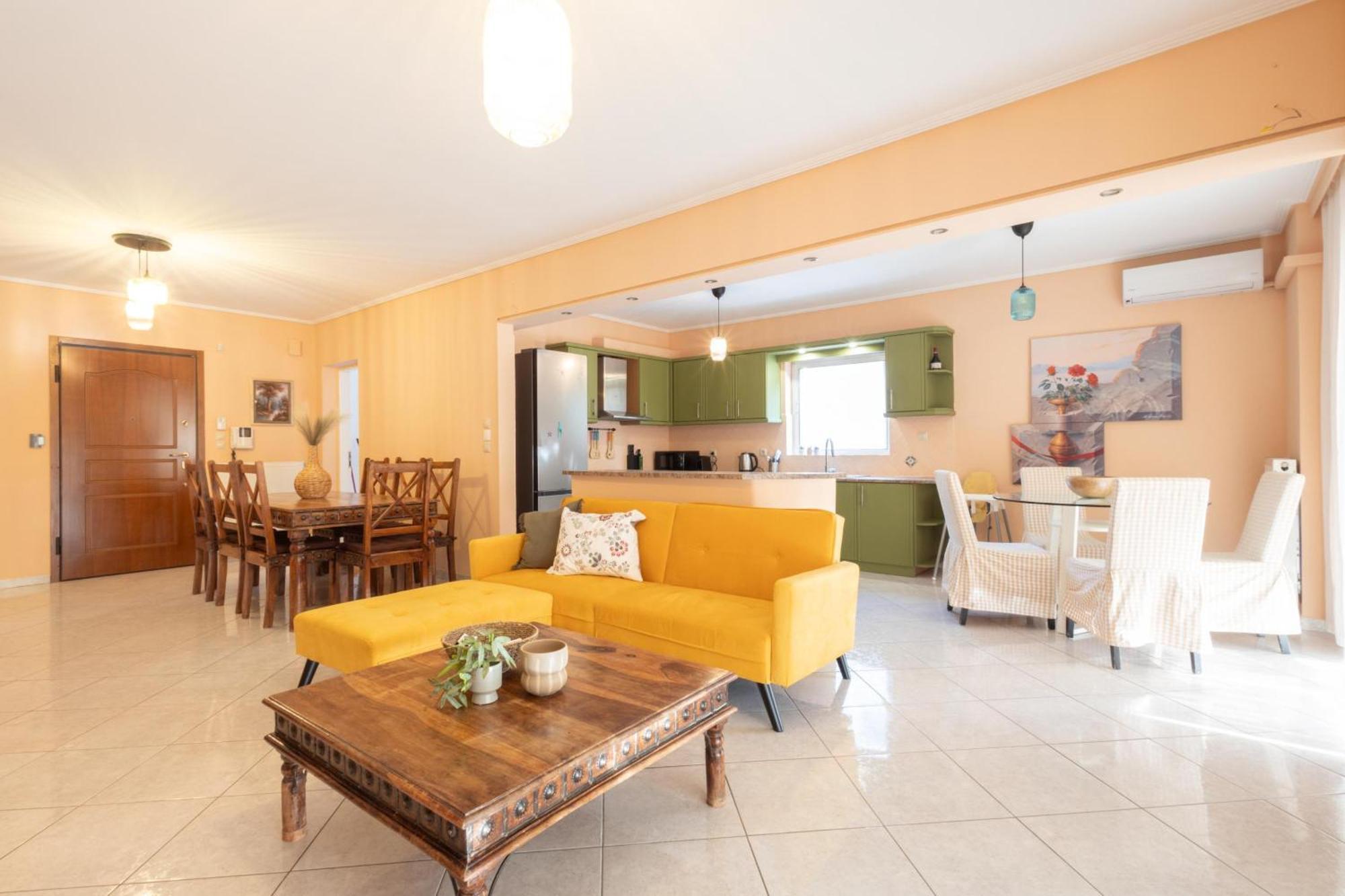 Luxury And Spacious Apt For 6 Guests Athen Eksteriør billede