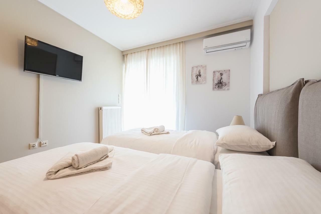 Luxury And Spacious Apt For 6 Guests Athen Eksteriør billede